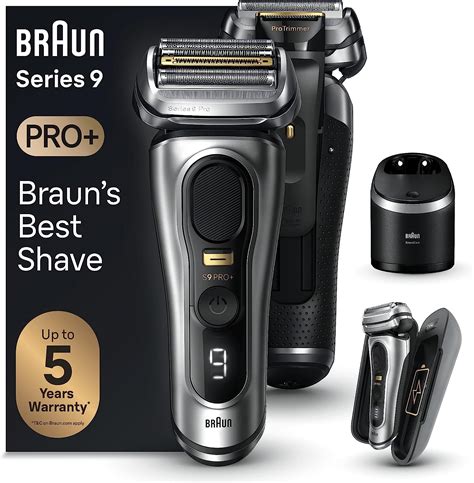 Rasoio Elettrico Braun Series 9 Pro+ con rifinitore di precisione 